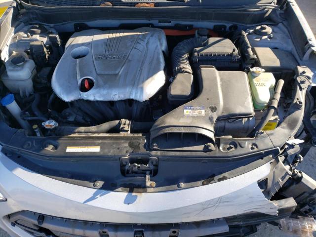 KMHEC4A45CA040252 - 2012 HYUNDAI SONATA HYBRID SILVER photo 11