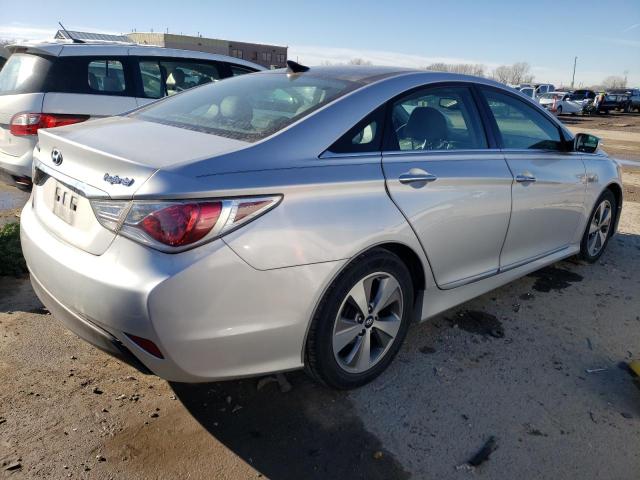 KMHEC4A45CA040252 - 2012 HYUNDAI SONATA HYBRID SILVER photo 3