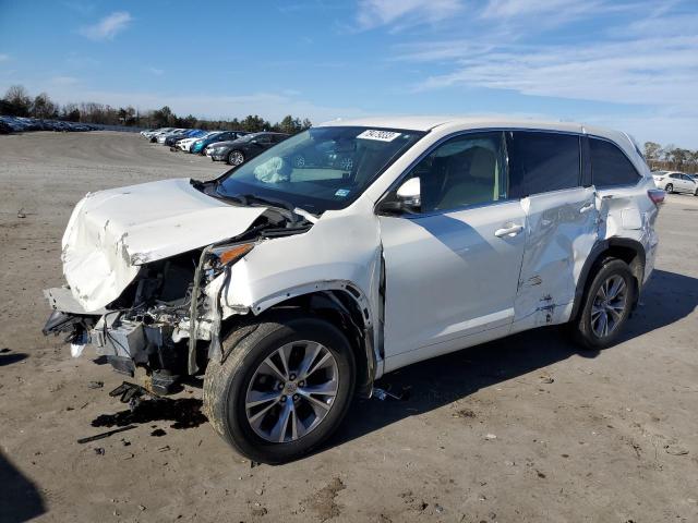 5TDBKRFH5ES050806 - 2014 TOYOTA HIGHLANDER LE WHITE photo 1