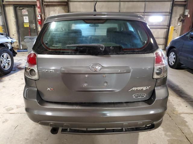 2T1KR32E95C477435 - 2005 TOYOTA COROLLA MA XR GRAY photo 6