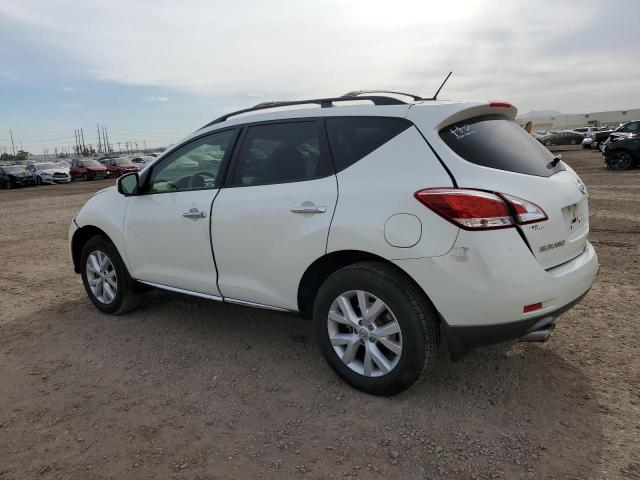 JN8AZ1MUXDW208181 - 2013 NISSAN MURANO S WHITE photo 2