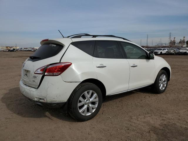 JN8AZ1MUXDW208181 - 2013 NISSAN MURANO S WHITE photo 3