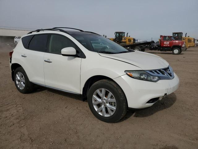 JN8AZ1MUXDW208181 - 2013 NISSAN MURANO S WHITE photo 4