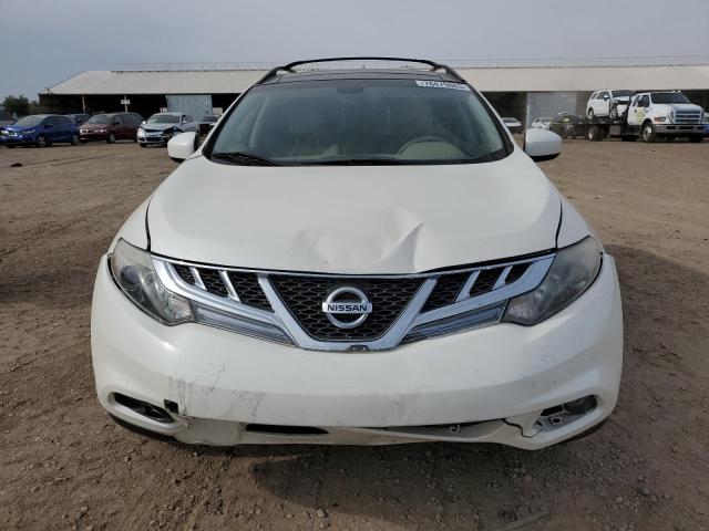 JN8AZ1MUXDW208181 - 2013 NISSAN MURANO S WHITE photo 5