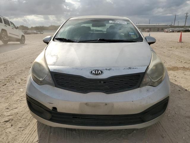 KNADM4A39F6494898 - 2015 KIA RIO LX SILVER photo 5