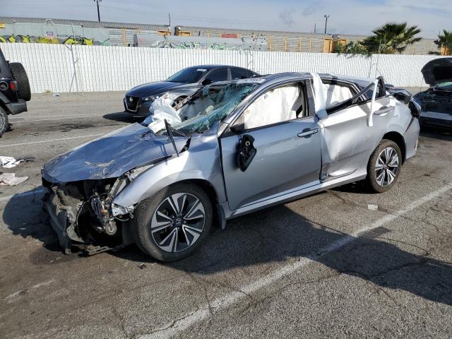 19XFC1F35HE021809 - 2017 HONDA CIVIC EX SILVER photo 1