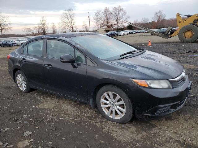 2HGFB2F97CH515908 - 2012 HONDA CIVIC EXL BLACK photo 4