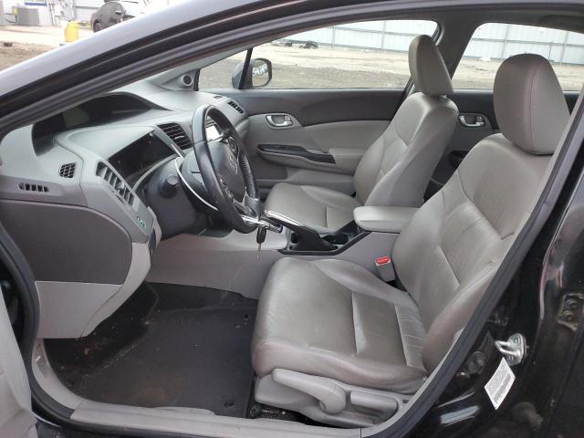 2HGFB2F97CH515908 - 2012 HONDA CIVIC EXL შავი ფოტო 7