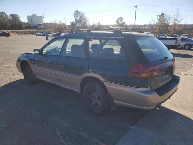 4S3BG6856X7610204 - 1999 SUBARU LEGACY OUTBACK GREEN photo 2