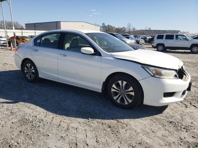 1HGCR2F33EA291533 - 2014 HONDA ACCORD LX WHITE photo 4