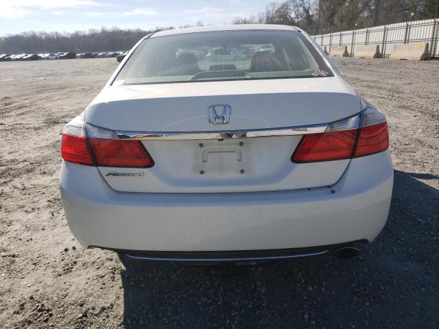 1HGCR2F33EA291533 - 2014 HONDA ACCORD LX WHITE photo 6