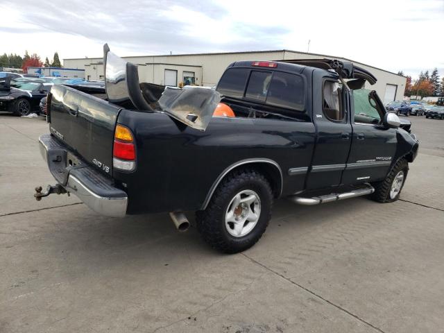 5TBBT4417YS003943 - 2000 TOYOTA TUNDRA ACCESS CAB შავი ფოტო 3