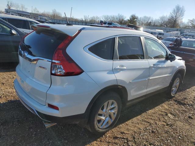 5J6RM4H78FL065796 - 2015 HONDA CR-V EXL WHITE photo 3