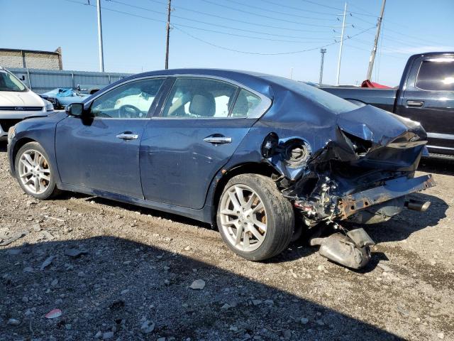 1N4AA5APXCC841598 - 2012 NISSAN MAXIMA S BLUE photo 2