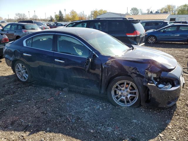 1N4AA5APXCC841598 - 2012 NISSAN MAXIMA S BLUE photo 4