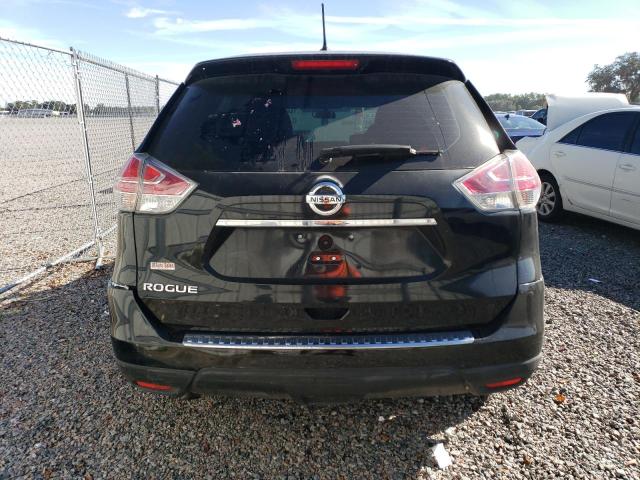 KNMAT2MT4GP612358 - 2016 NISSAN ROGUE S BLACK photo 6