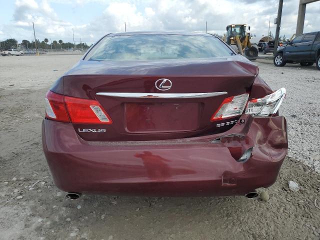 JTHBJ46G682208867 - 2008 LEXUS ES 350 RED photo 6