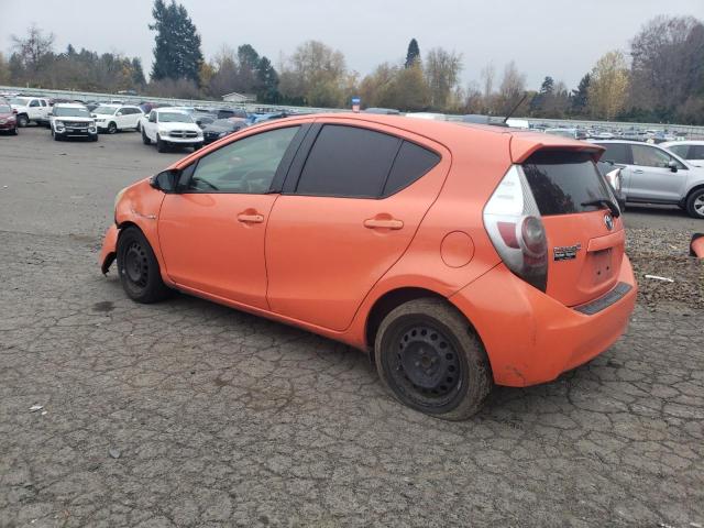 JTDKDTB36D1049273 - 2013 TOYOTA PRIUS C ORANGE photo 2