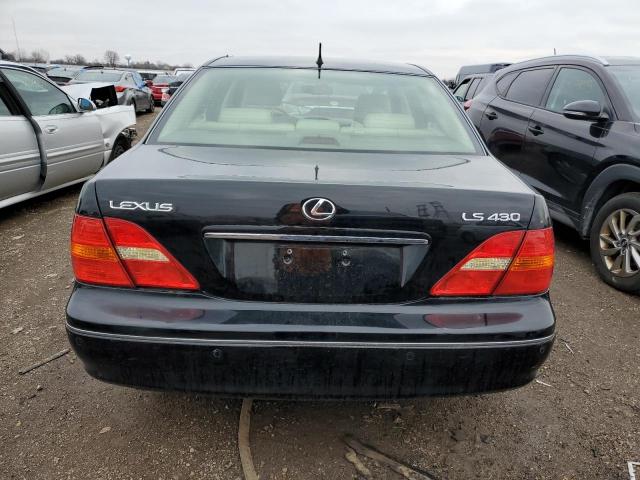 JTHBN30F430095360 - 2003 LEXUS LS 430 BLACK photo 6