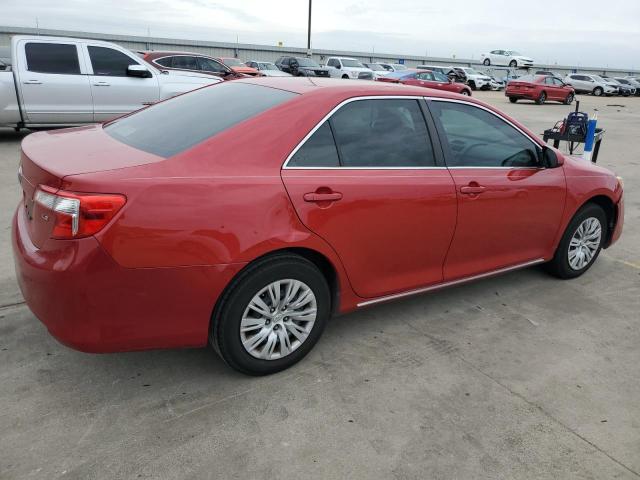 4T4BF1FK3CR255634 - 2012 TOYOTA CAMRY BASE RED photo 3