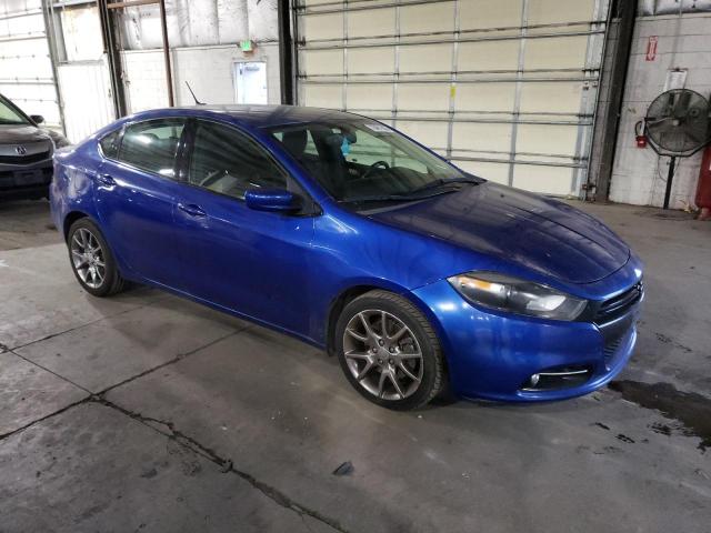 1C3CDFBA4DD328826 - 2013 DODGE DART SXT BLUE photo 4