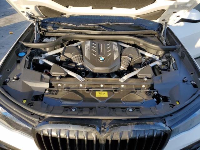5UXCX6C03LLE35512 - 2020 BMW X7 M50I WHITE photo 12