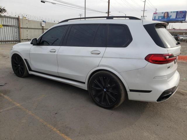 5UXCX6C03LLE35512 - 2020 BMW X7 M50I WHITE photo 2