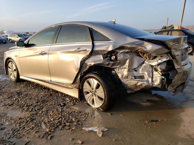 KMHEC4A46DA097593 - 2013 HYUNDAI SONATA HYBRID SILVER photo 2