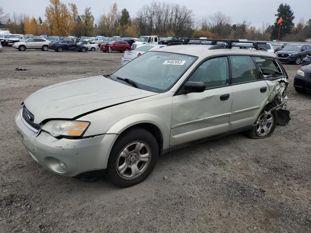 4S4BP61C577302624 - 2007 SUBARU LEGACY OUTBACK 2.5I GREEN photo 1