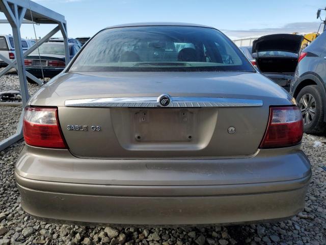 1MEHM50U64A624455 - 2004 MERCURY SABLE GS TAN photo 6