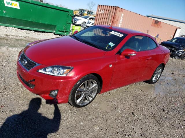 JTHFE2C23F2511282 - 2015 LEXUS IS 350 RED photo 1