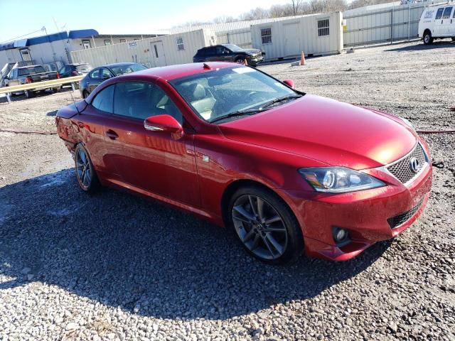 JTHFE2C23F2511282 - 2015 LEXUS IS 350 RED photo 4