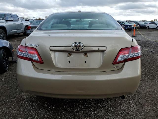 4T1BF3EK7AU058566 - 2010 TOYOTA CAMRY BASE GOLD photo 6