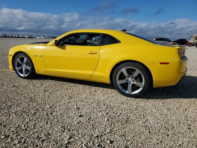 2G1FK1EJ8A9147081 - 2010 CHEVROLET CAMARO SS YELLOW photo 2