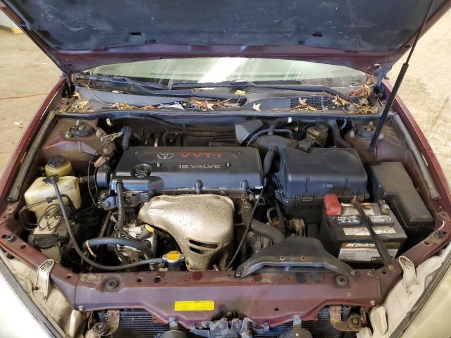 4T1BE32KX3U238649 - 2003 TOYOTA CAMRY LE BURGUNDY photo 11