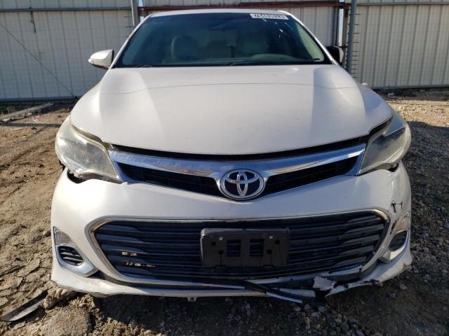 4T1BK1EB1FU158637 - 2015 TOYOTA AVALON XLE WHITE photo 5