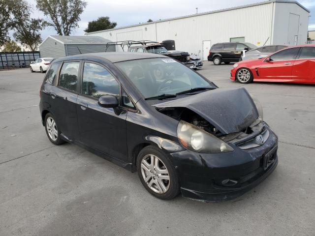 JHMGD38647S029821 - 2007 HONDA FIT S 黑色 照片 4