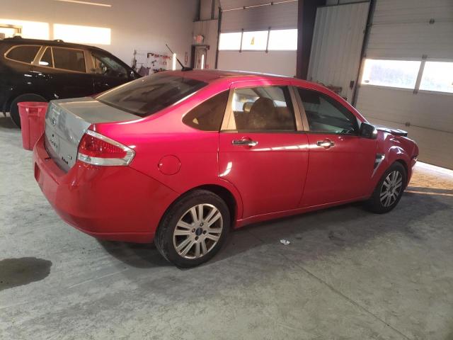 1FAHP35N18W174419 - 2008 FORD FOCUS SE RED photo 3