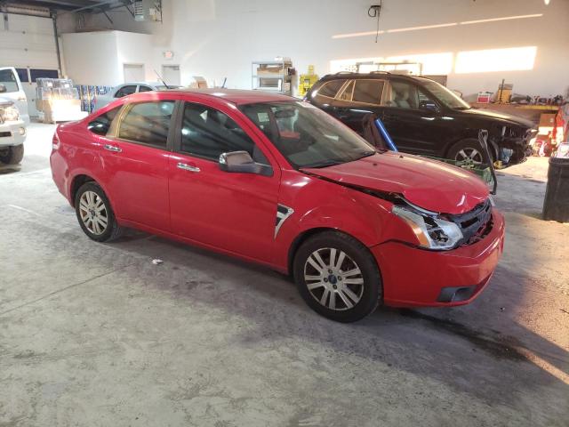 1FAHP35N18W174419 - 2008 FORD FOCUS SE RED photo 4