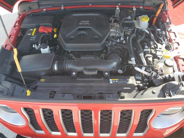 1C4JJXP60NW170013 - 2022 JEEP WRANGLER U SAHARA 4XE RED photo 12