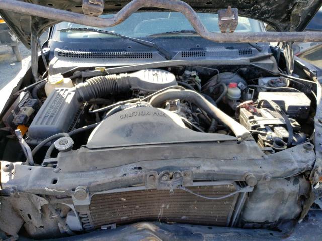 1B7GL22X5WS748784 - 1998 DODGE DAKOTA BLACK photo 11