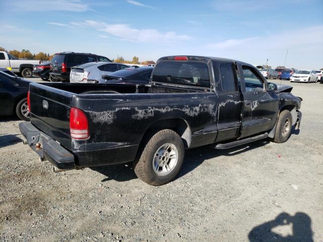 1B7GL22X5WS748784 - 1998 DODGE DAKOTA BLACK photo 3