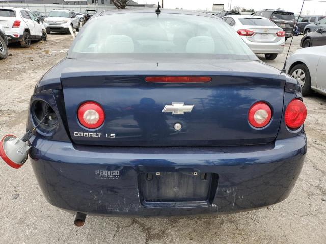 1G1AS18H897183546 - 2009 CHEVROLET COBALT LS BLUE photo 6