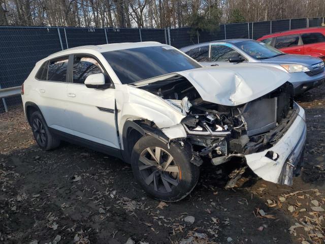 1V24C2CA2LC205698 - 2020 VOLKSWAGEN ATLAS CROS SE Белый фото 4