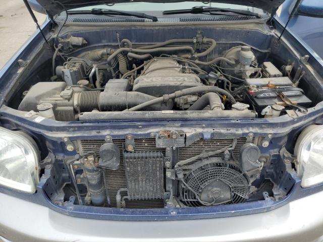 5TDBT44A31S011910 - 2001 TOYOTA SEQUOIA SR5 BLUE photo 12