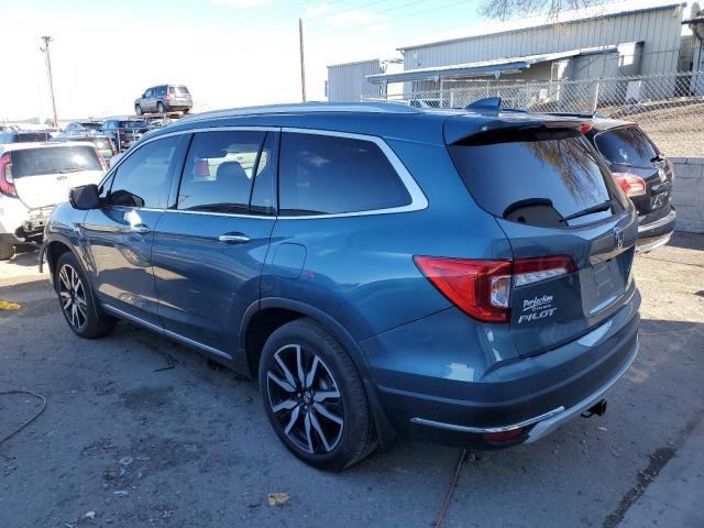 5FNYF6H03LB026946 - 2020 HONDA PILOT ELITE BLUE photo 2