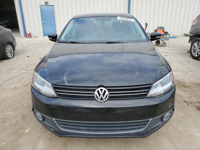 3VWL07AJ8EM212112 - 2014 VOLKSWAGEN JETTA SEL BLACK photo 5