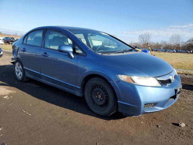 19XFA1F8XAE005497 - 2010 HONDA CIVIC EX BLUE photo 4