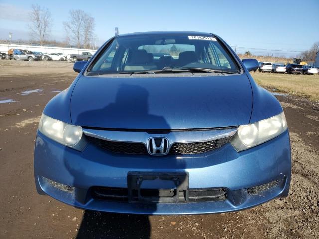 19XFA1F8XAE005497 - 2010 HONDA CIVIC EX BLUE photo 5