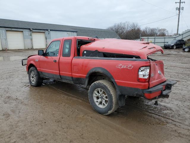 1FTZR45E77PA64661 - 2007 FORD RANGER SUPER CAB RED photo 2